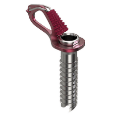 Vis Blue Ice Aero Ice Screw Red