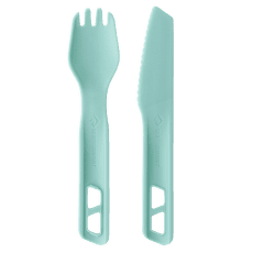 Couverts Sea to Summit Passage Cutlery Set - [2 Piece] Aqua Sea Blue