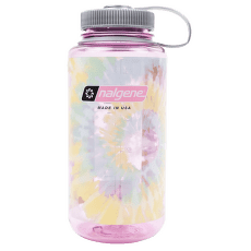 Bouteille Nalgene Wide Mouth Sustain 1000 ml Cosmo/Platinum Tie Die