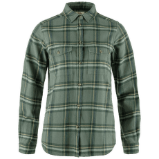 Chemises a manches longues Fjällräven Övik Heavy Flannel Shirt Women Patina Green-Deep Patina