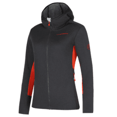 Sweat-shirt La Sportiva COSMIC HOODY Women Carbon/Cherry Tomato