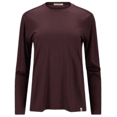 T-shirt a manches longues Aclima LightWool 180 Crewneck Women Chocolate Plum