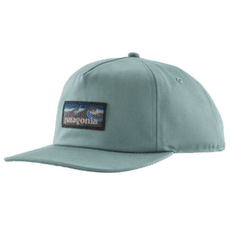 Casquette de baseball Patagonia Boardshort Label Funfarer Cap Blue Sage
