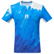 T-shirt a manches courtes Millet Intense Pro Light TS SS Men ICON BLUE/WHITE