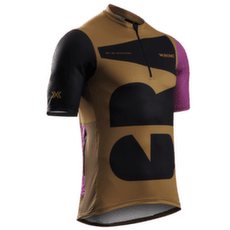 T-shirt a manches courtes X-Bionic X-Bionic® Corefusion Gravel Jersey Men MULTI COLOR/PEANUT BUTTER
