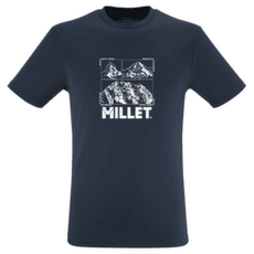 T-shirt a manches courtes Millet CHAMONIX LOGO TS SS Men SAPHIR NEW