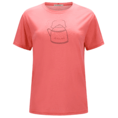 T-shirt a manches courtes Aclima LightWool 140 Classic Tee Kettle Women Sun Kissed Coral