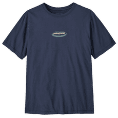 T-shirt a manches courtes Patagonia ’95 Oval Logo T-Shirt Men New Navy: Kaleido