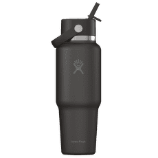 Thermos Hydro Flask 32 OZ WIDE FLEX STRAW TRAVEL BOTTLE 001 Black