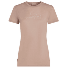 T-shirt a manches courtes Icebreaker Merino 150 Tech Lite SS Tee Sparkling Stars Women PINK QUARTZ