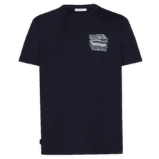 T-shirt a manches courtes Icebreaker Merino 150 Tech Lite SS Tee Evolving Layers Men Midnight Navy