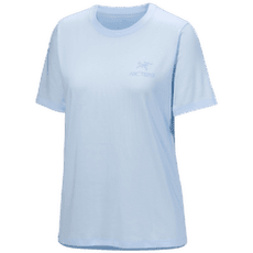 T-shirt a manches courtes Arcteryx Kragg SL Cotton Emblem Crew SS Women Alpine Blue