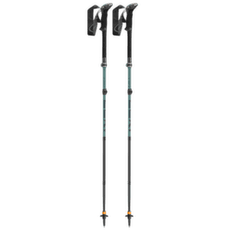 Trou Leki Makalu FX Carbon AS greenblue light-greenblue dark-black