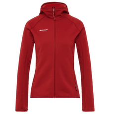 Sweat-shirt Mammut Aconcagua ML Hooded Jacket Women 3818 dark mammut red