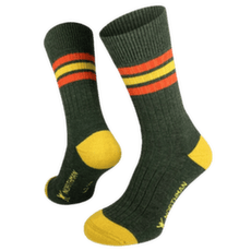 Chaussettes Northman Larvik merino 61_Tmavě zelená