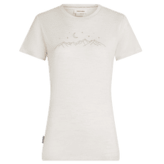 T-shirt a manches courtes Icebreaker Merino 150 Tech Lite SS Tee Sparkling Stars Women ECRU HTHR