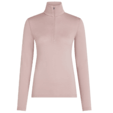 T-shirt a manches longues Icebreaker Merino 260 Tech LS Half Zip Women PINK QUARTZ