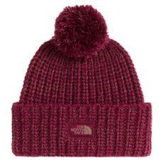 Casquettes The North Face COZY CHUNKY CABIN BEANIE 007 BURGUNDY CRUSH/UTILITY BROWN