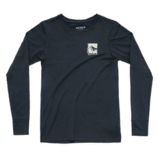 T-shirt a manches longues Devold Classic Summit LS Women 284A INK