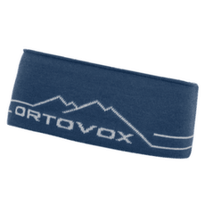 Bandeau Ortovox PEAK HEADBAND 54501 Blue Nunatak
