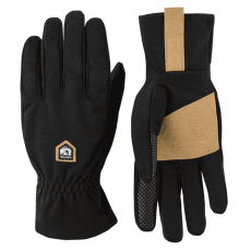 Gants Hestra Merino Windwool Liner - 5 finger Svart