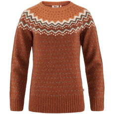 Pull Fjällräven Övik Knit Sweater Women Autumn Leaf-Desert Brown