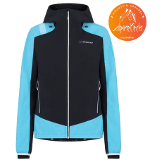 Veste La Sportiva AEQUILIBRIUM SOFTSHELL JACKET Women Black/Malibu Blue