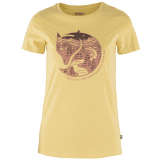 T-shirt a manches courtes Fjällräven Arctic Fox Print T-Shirt Women Mais Yellow