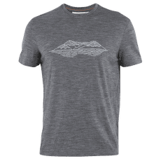 T-shirt a manches courtes Icebreaker Merino 150 Tech Lite SS Tee Pukaki Reflected Men GRITSTONE HTHR-013