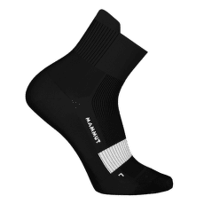 Chaussettes Mammut All-Mountain Targeted Cushion Quarter Socks black-white 0047