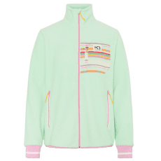 Veste Kari Traa ROTHE MIDLAYER TEA/LIGHT GREEN