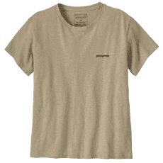 T-shirt a manches courtes Patagonia P-6 Logo Responsibili-Tee Women Pumice