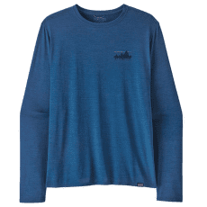T-shirt a manches longues Patagonia L/S Cap Cool Daily Graphic Shirt Men 73 Skyline: Clement Blue X-Dye