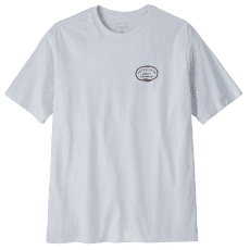 T-shirt a manches courtes Patagonia Clean Climb Roots Responsibili-Tee Men White