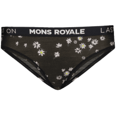 Culottes Mons Royale Folo Merino Briefs Black Daisy
