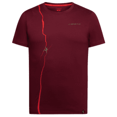 T-shirt a manches courtes La Sportiva ROUTE T-SHIRT Men: Redwood/Mountain Red