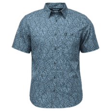 Chemises a manches courtes Black Diamond Wingate SS Shirt Men Charcoal BD Glyphs