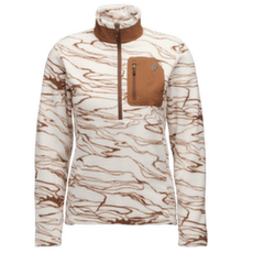 Pull Black Diamond Rift HZ Fleece Jacket Women Relief-Chalk-Clay