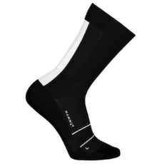 Chaussettes Mammut TRAIL RUNNING LIGHTWEIGHT MERINO CREW SOCKS black-white 0047