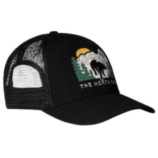 Casquette de baseball The North Face Embroidered Mudder Trucker 96O TNF BLACK/TNF BLACK/BEAR GRAPHIC