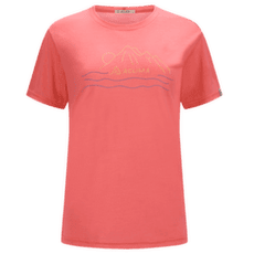 T-shirt a manches courtes Aclima LightWool 140 Classic Tee Sunset Women Sun Kissed Coral
