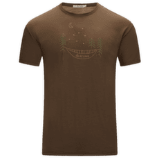 T-shirt a manches courtes Aclima LightWool 140 Classic Tee Forest Men Dark Earth