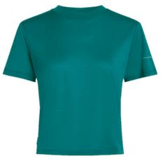 T-shirt a manches courtes Icebreaker Merino 150 Tech Lite SS Crop Tee Women TIDAL TEAL