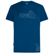T-shirt a manches courtes Icebreaker Merino Blend 125 Cool-Lite Sphere SS Tee Beta Men ATLANTIS