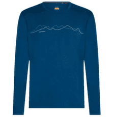 T-shirt a manches longues Icebreaker Merino 200 Oasis LS Crewe Icebreaker Men ATLANTIS