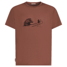 T-shirt a manches courtes Icebreaker Merino Blend Core SS Tee Canoe Companions Men CAROB