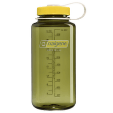 Bouteille Nalgene Wide Mouth Sustain 1000 ml Oil Green w/Freesia
