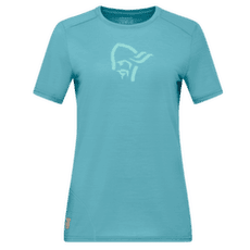 T-shirt a manches courtes Norrona femund equaliser merino T-Shirt Women Brittany Blue