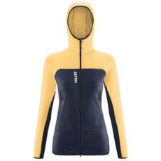 Sweat-shirt Millet FUSION GRID HOODIE Women SUNFLOWER/SAPHIR