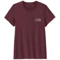 T-shirt a manches courtes Patagonia Cap Cool Trail Shirt - Stratapeaks Women Berry Fig